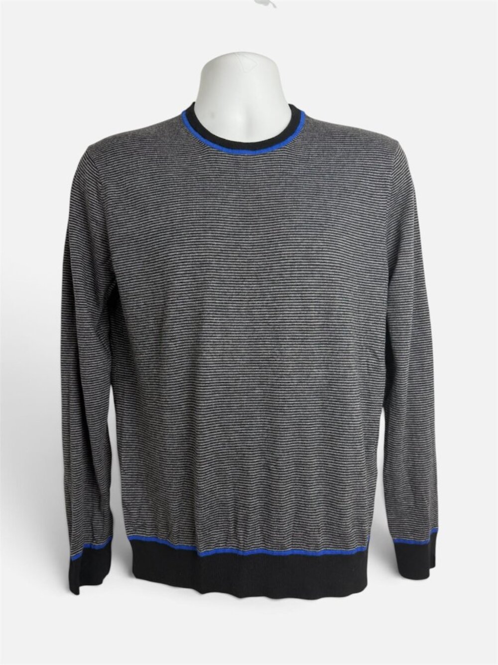 Michael Kors Men's Small Striped Crewneck Sweater